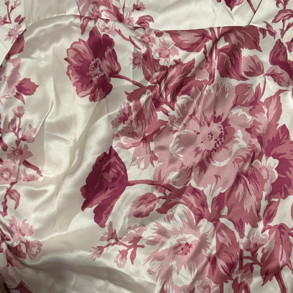 Reformation Earl Silk Maxi Dress Crista
Pink Floral - Picture 5 of 9